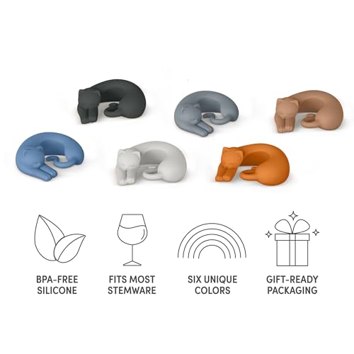 Set of 6 Drink Markers W83865