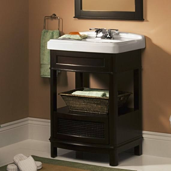 White Pedestal Sink N71501