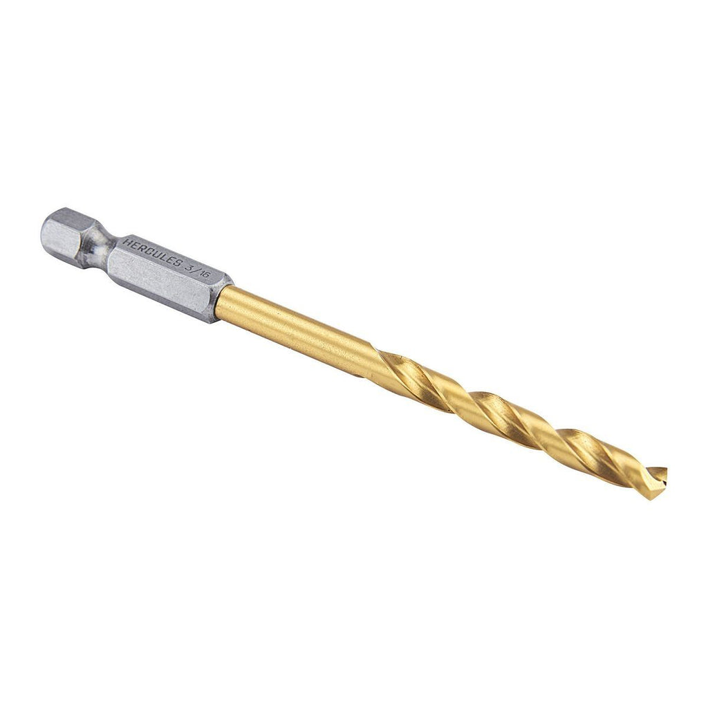 3/16 in. Titanium Drill Bit Set, 3-Piece M1514