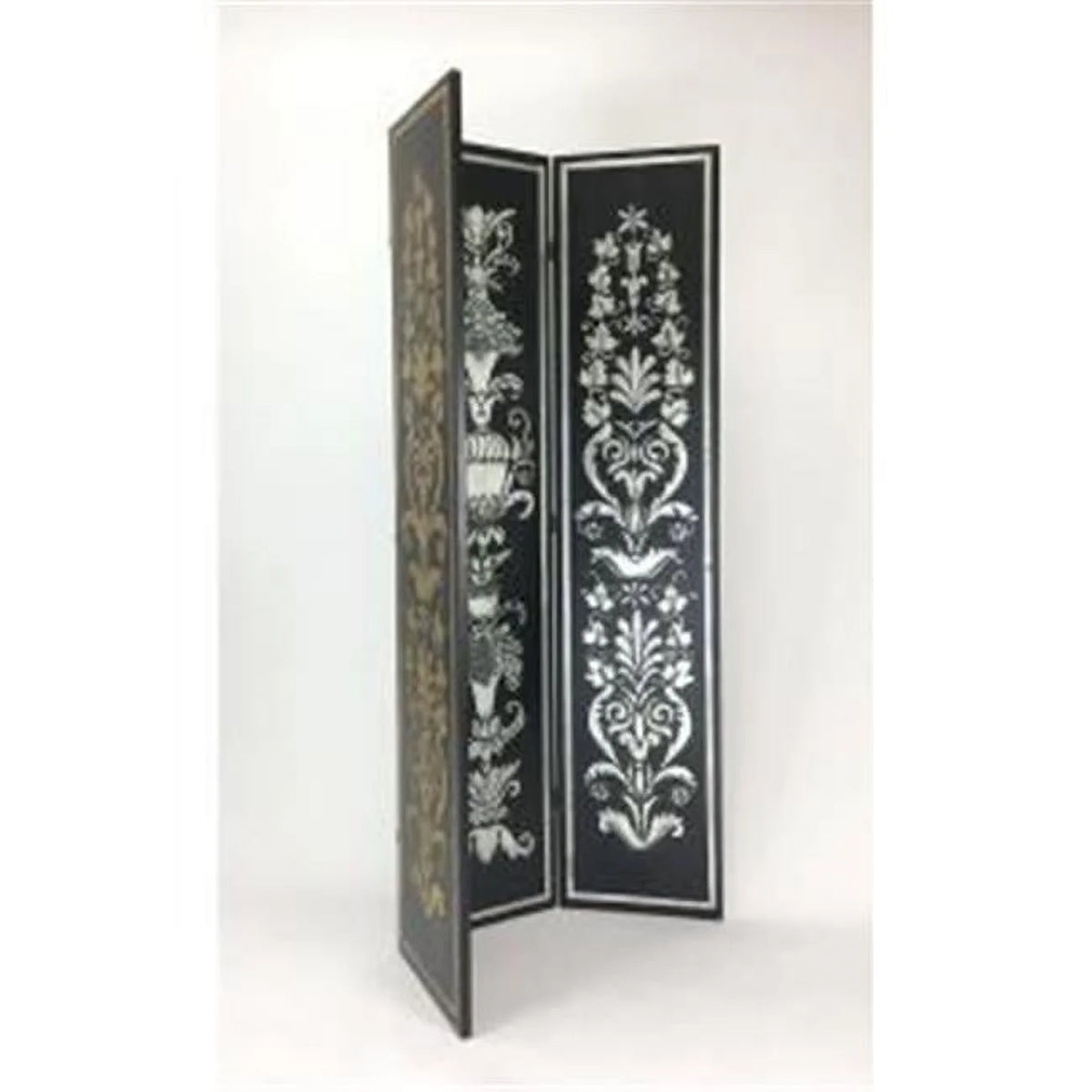 Hand Painted Double Side Screen T92876