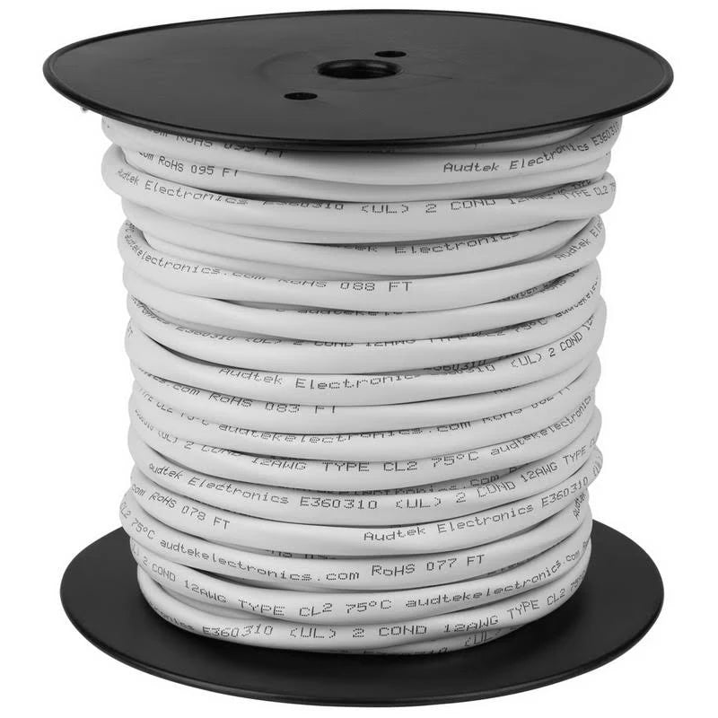 12/2 OFC in Wall Speaker Wire Cable CL2 100 ft. S904790