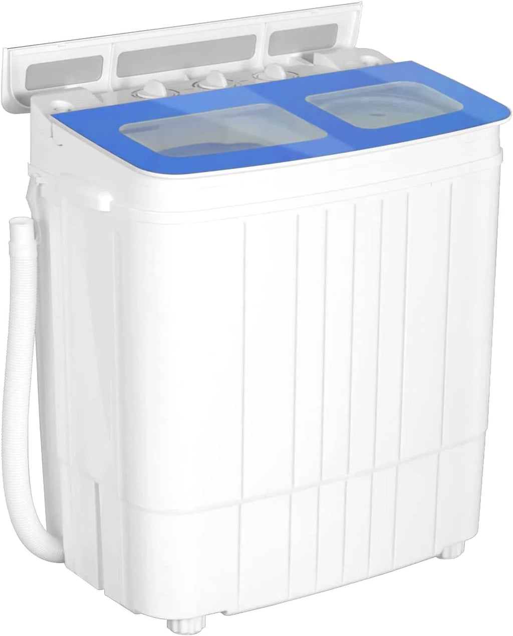 Portable Mini Twin Tub Washing Machine and Spin Dryer Combo, Blue B379