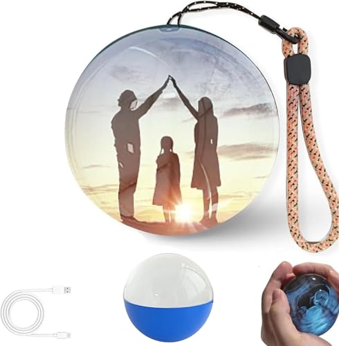 Memory Orb Ball 3D Ultrasound Lamp 21in LED Crystal Ball Video Player Q536