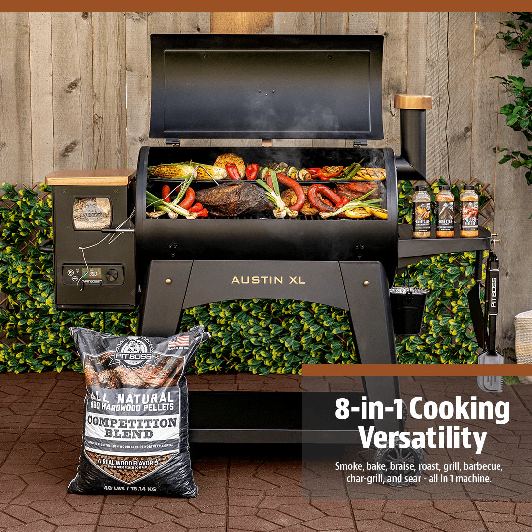 Wood Fired Pellet Grill and Smoker C100372