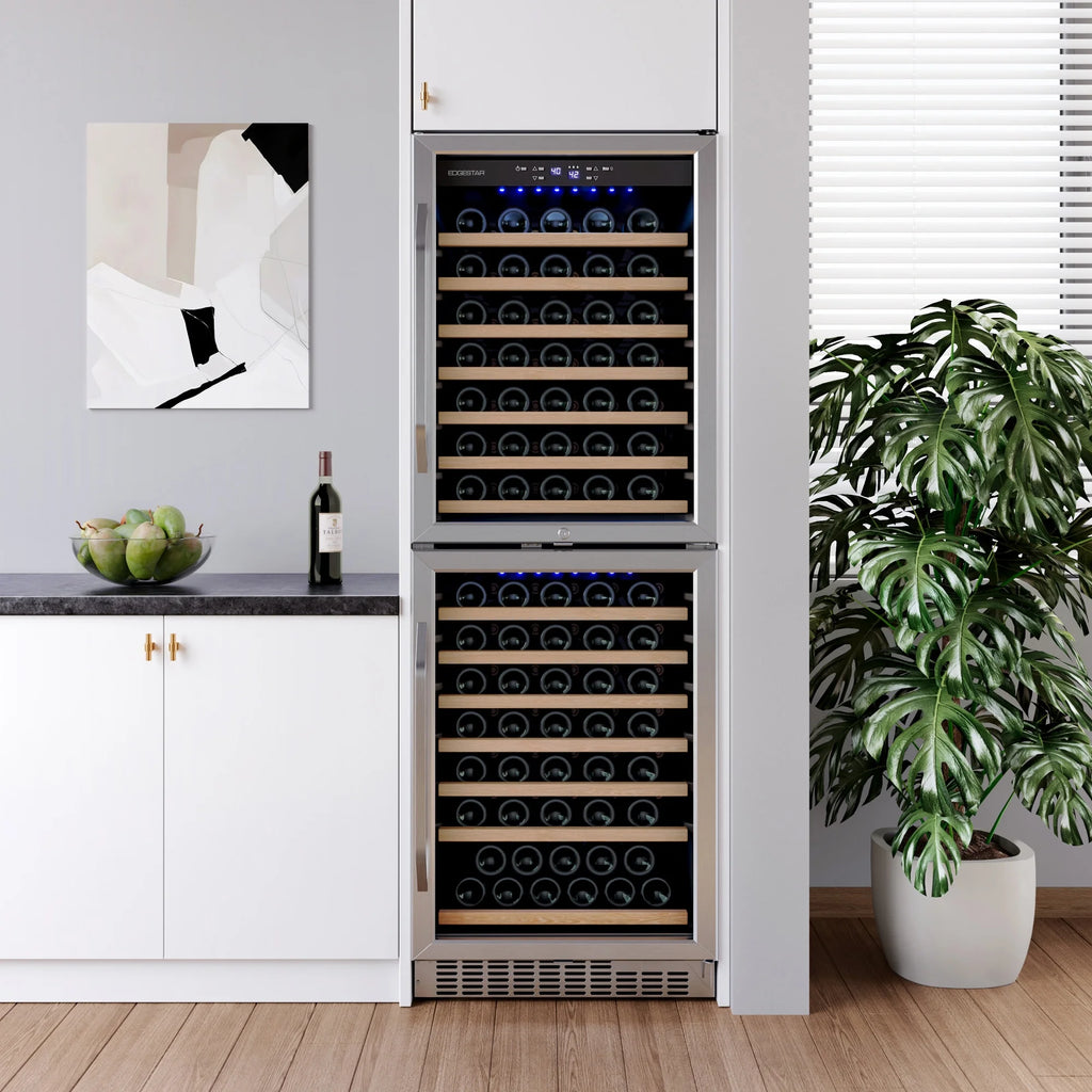 142 Bottle Dual Zone Wine Cooler G8535