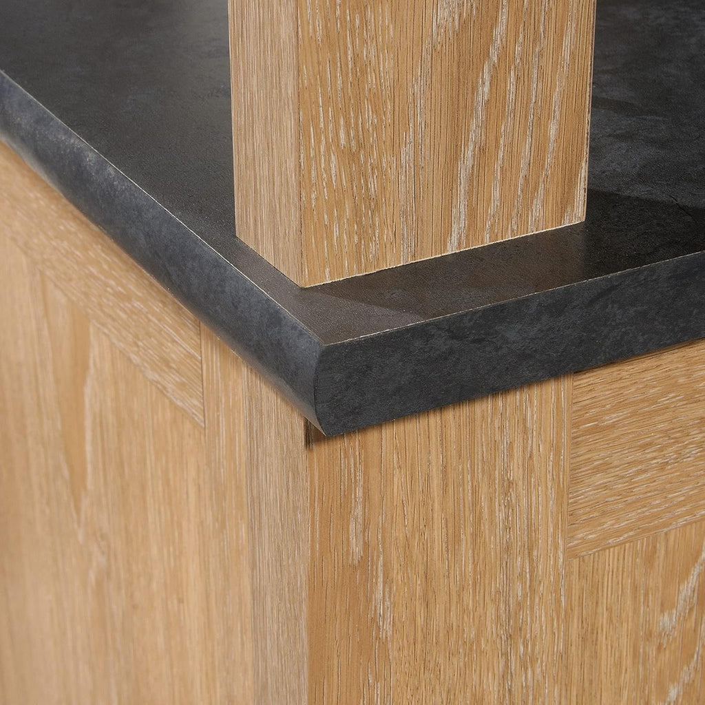 5 Shelf Dover Oak Finish Bookcase D611
