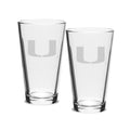 Set of 2 Pub Mixing Glasses U424418