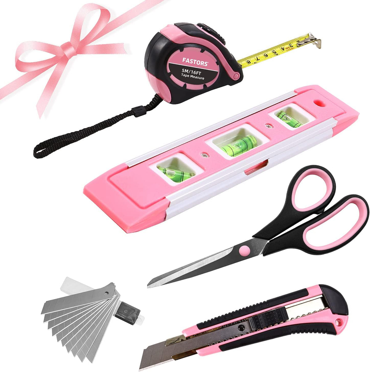 Pink 228-Piece Tool Set with Tool Bag F585