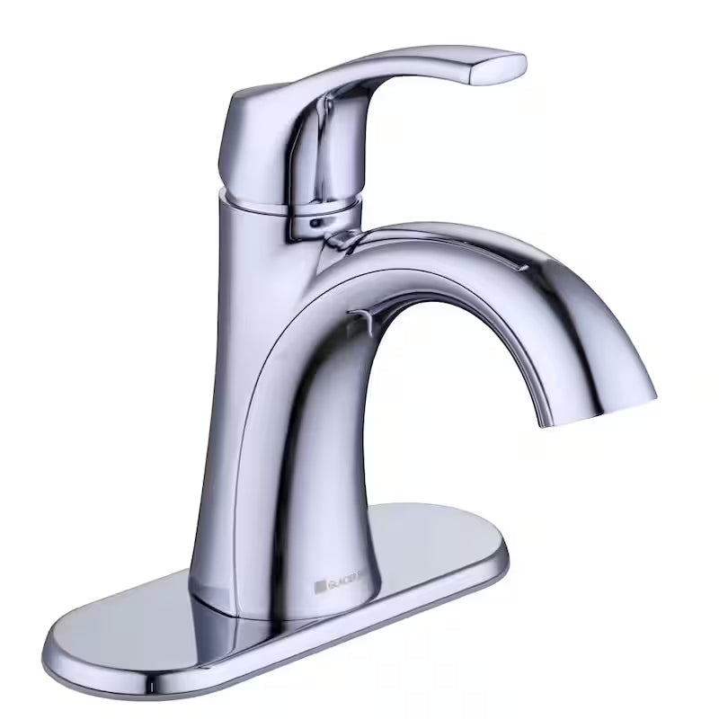 Single Handle Single Hole Bathroom Faucet in Chrome R5484
