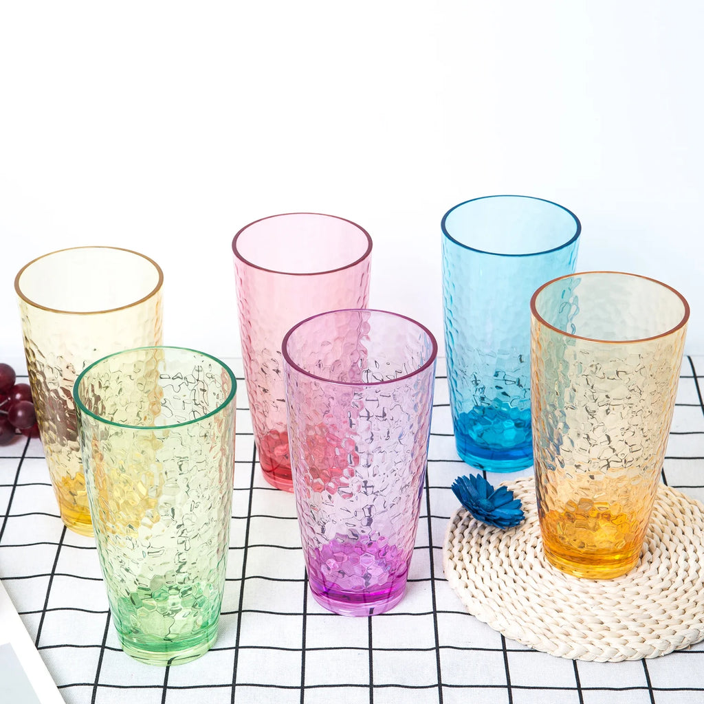 26-Ounce Acrylic Glasses Plastic Tumbler Set of 6 BPA Free Q909683