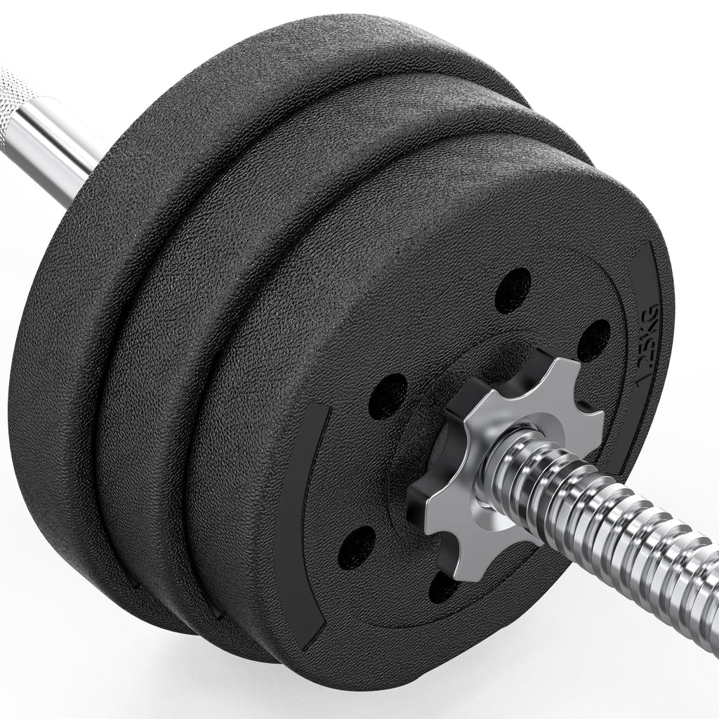 2 in 1 Adjustable Dumbbell Set with Connecting Rod M357416