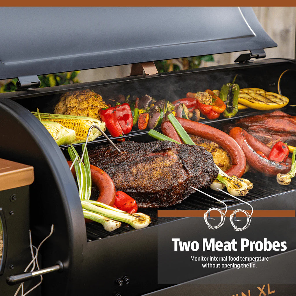 Wood Fired Pellet Grill and Smoker C100372