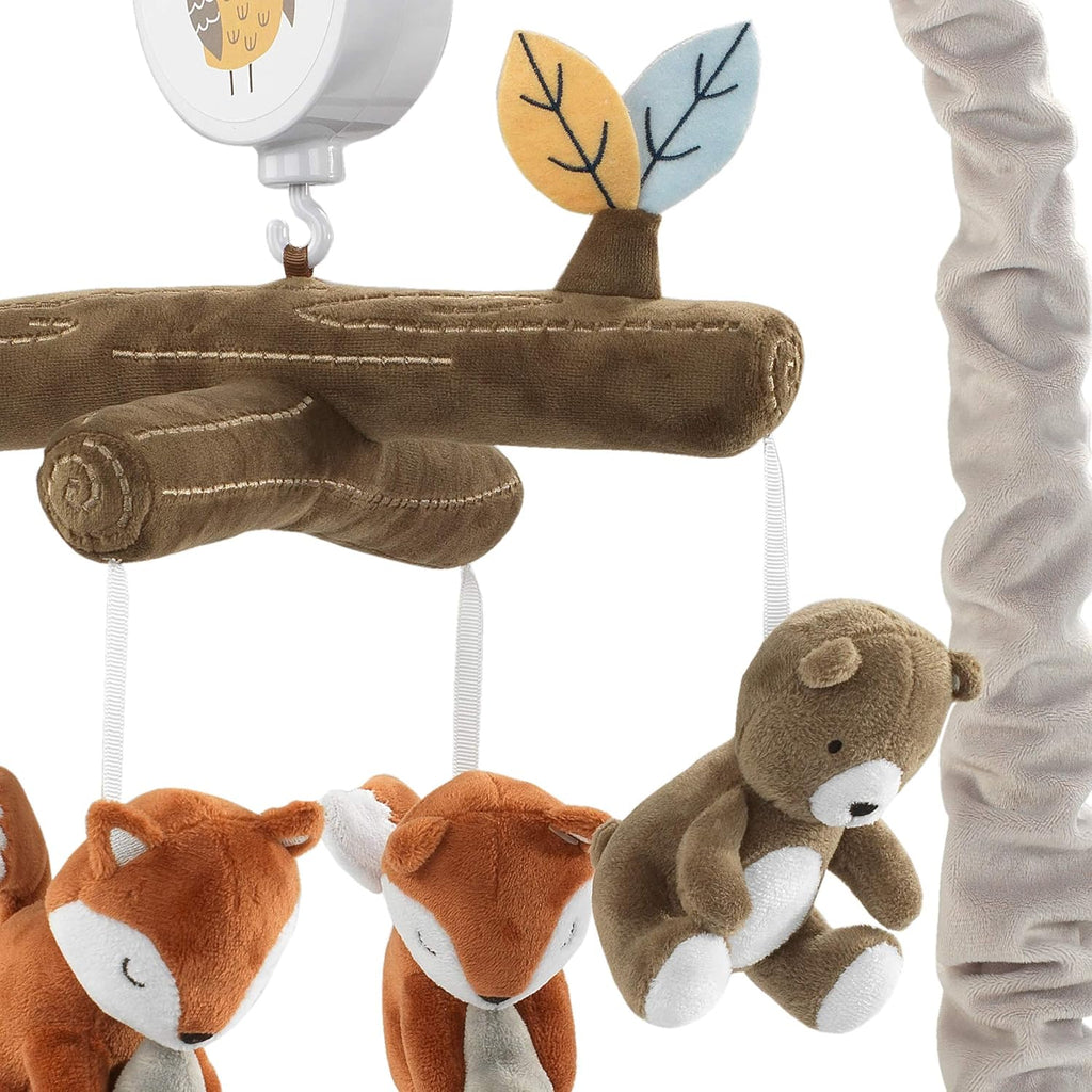 Brown Bear Fox Musical Baby Crib Mobile K56114