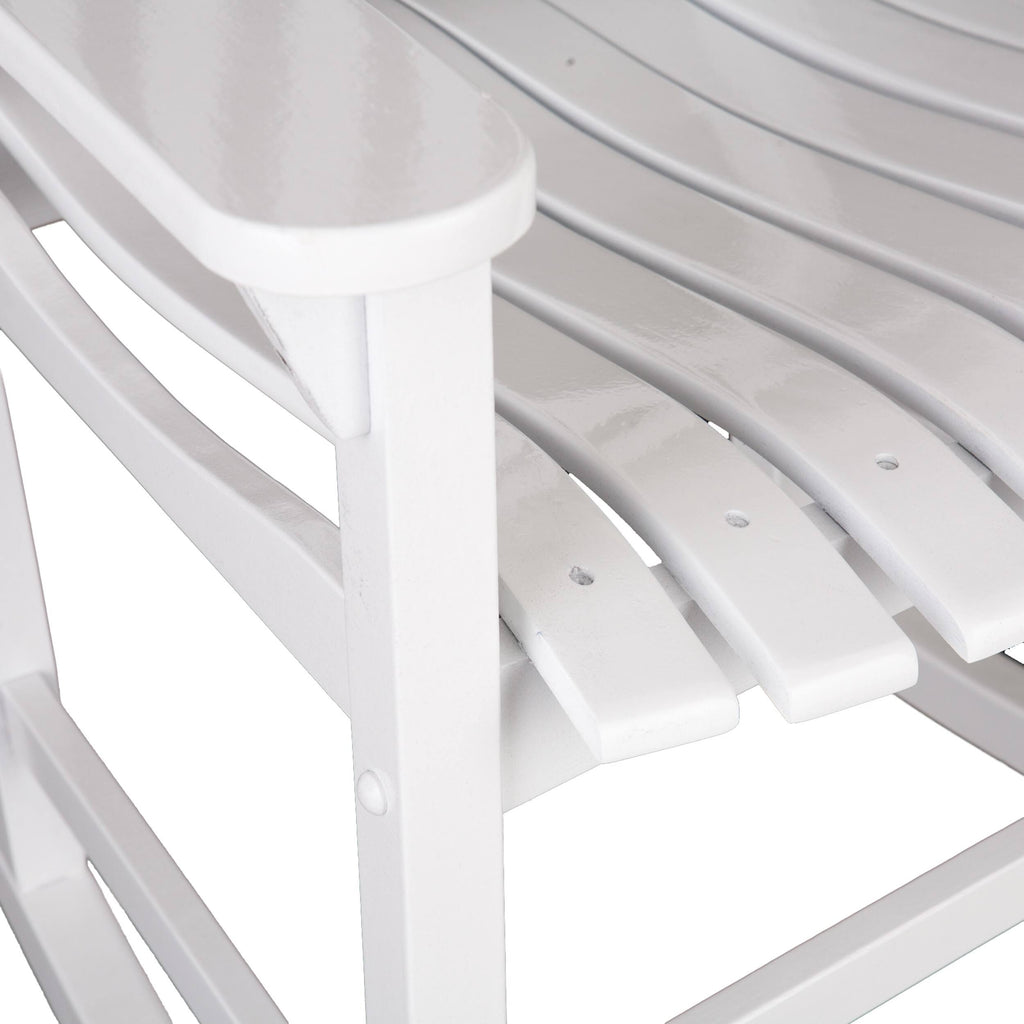 White Eucalyptus Porch Rocker V621442