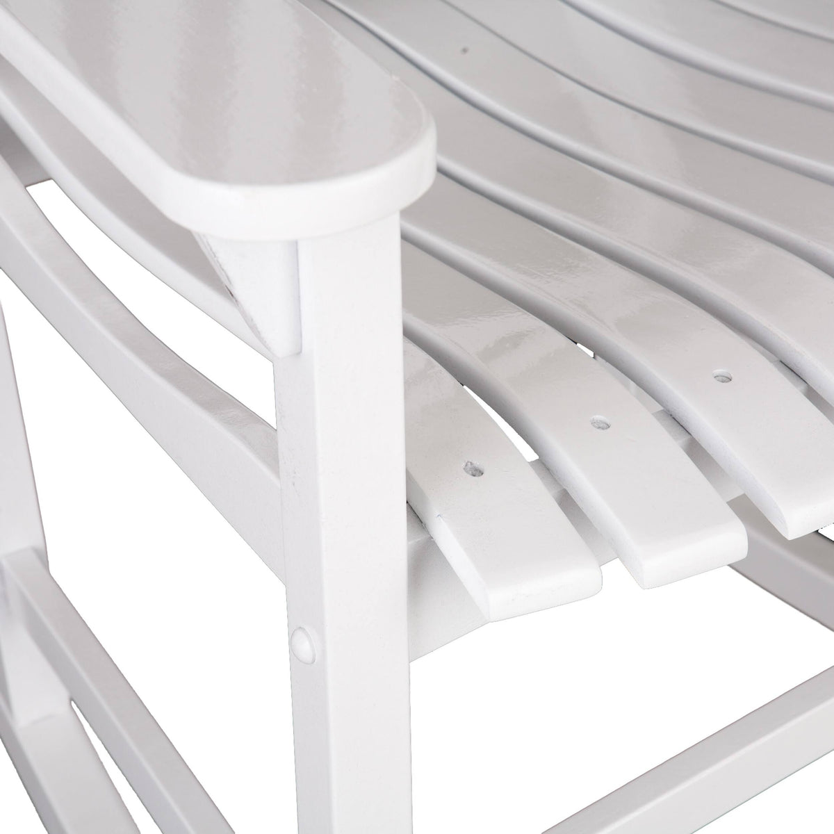 White Eucalyptus Porch Rocker V621442