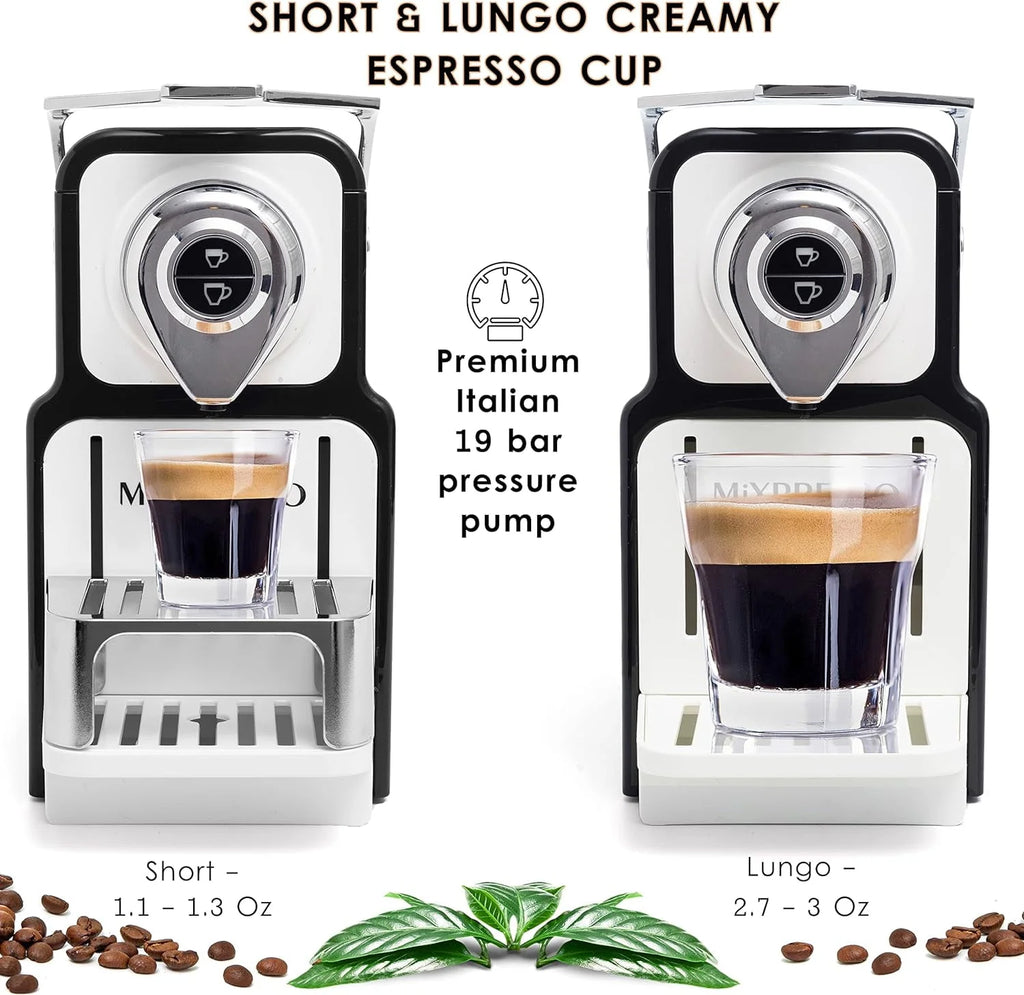 Black 19-Bar Single Serve Espresso Machine O775617