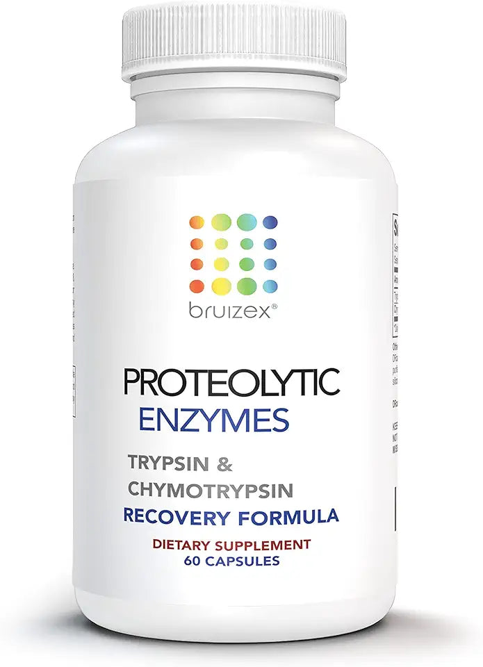 Proteolytic Enzymes Trypsin & Chymotrypsin 60 Caps N781395
