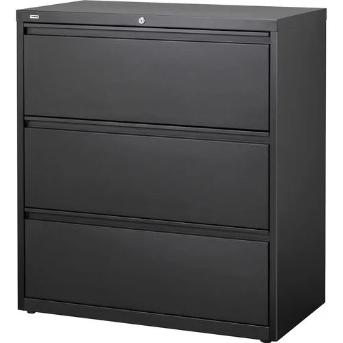 Black 3 Drawer Lateral File Cabinet K9775