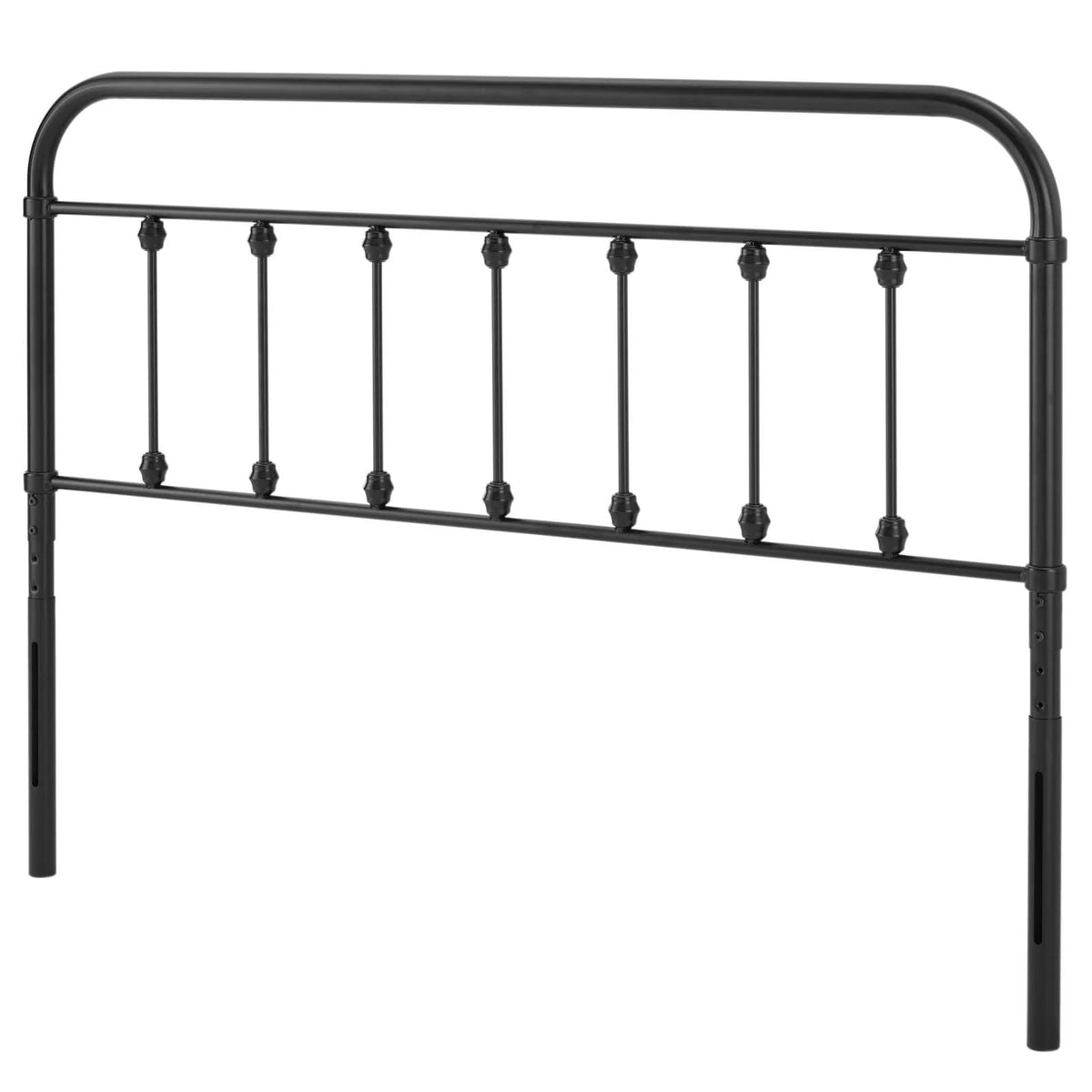 Twin Size Black Metal Headboard C829