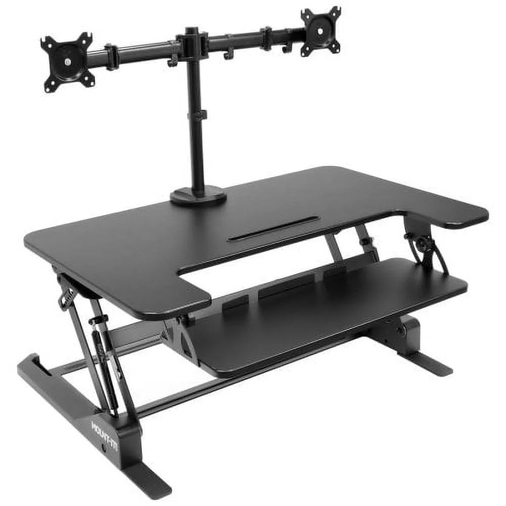 Black Standing Desk Converter Q5083