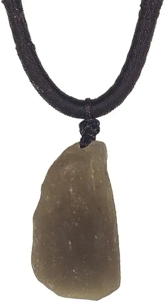 Meteorite Tektite Crystal Necklace K53707