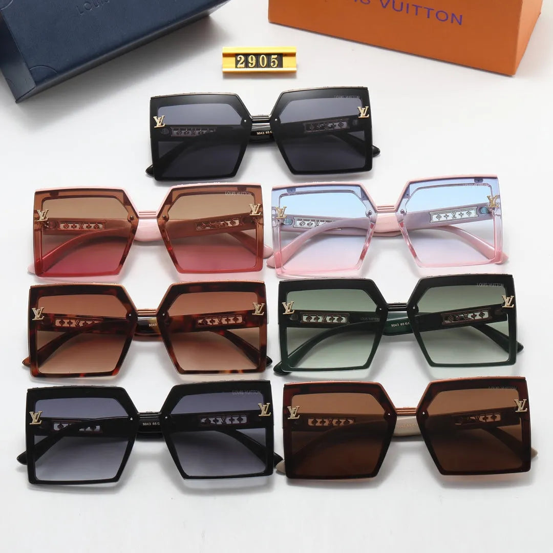 Square Polarized Sunglasses D641
