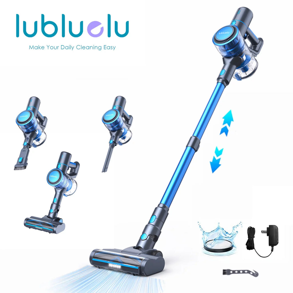 Cordless Stick Vacuum Cleaner Blue O6200