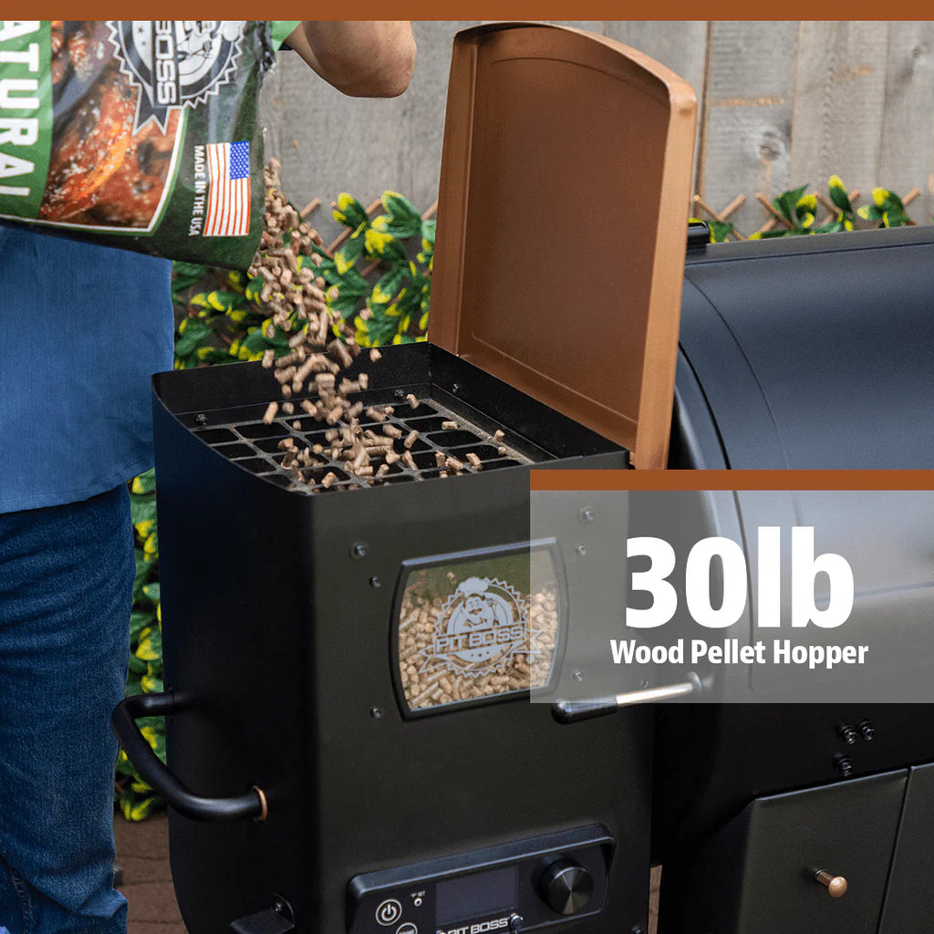 Wood Fired Pellet Grill and Smoker C100372