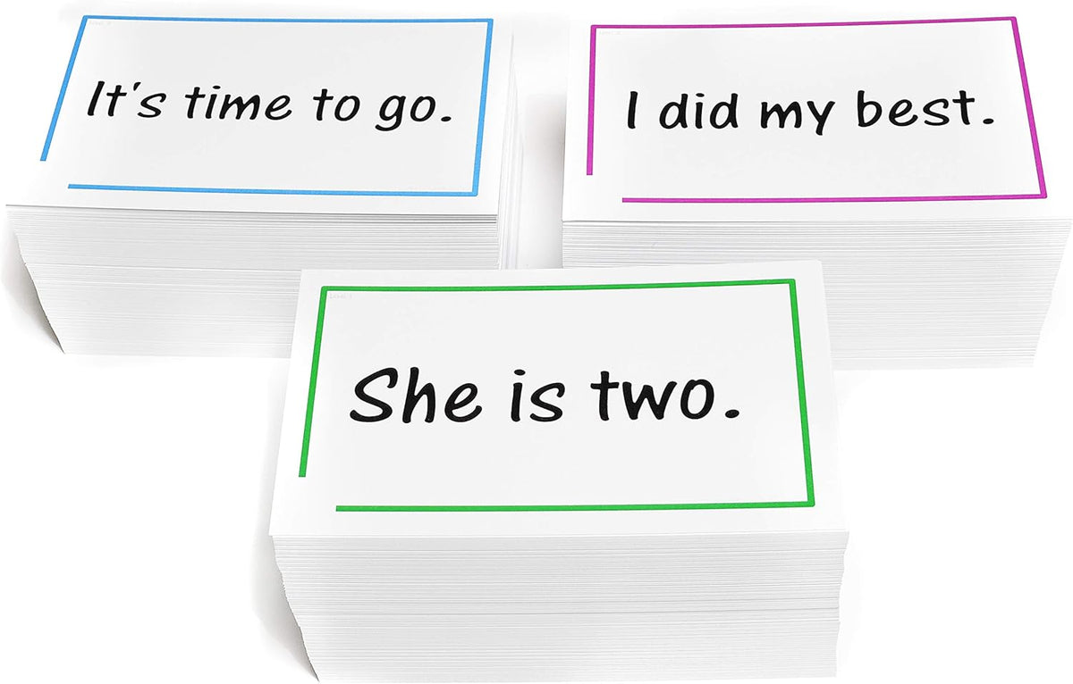 Reading Flash Cards A11667