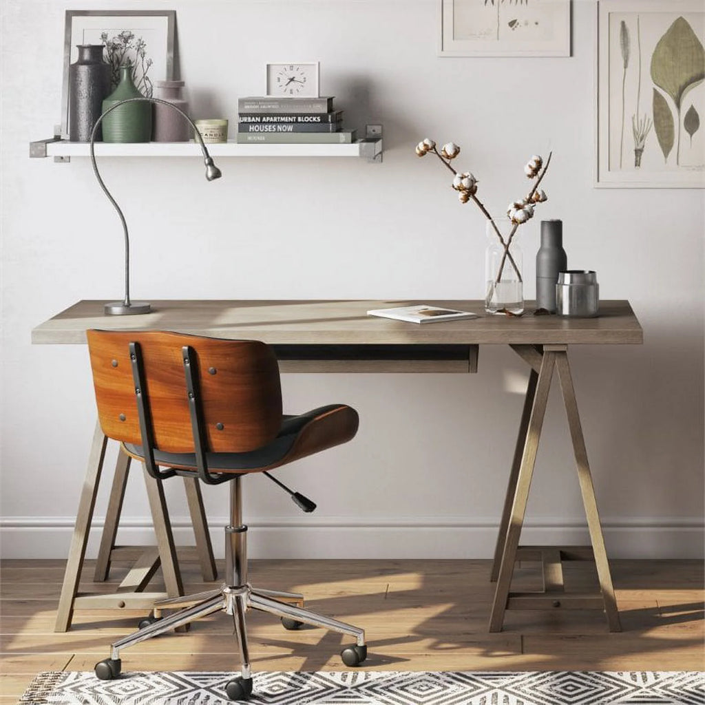 60" Solid Wood Computer Desk P916