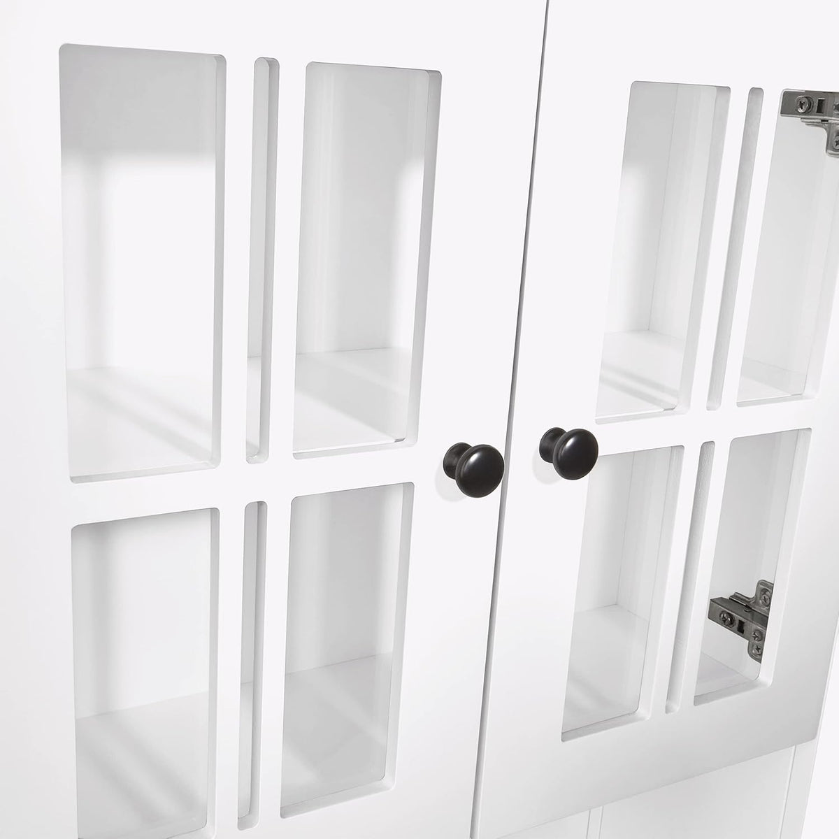 White Two Door Wall Cabinet Y582200
