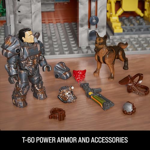 824 Pieces Building Toys with 2 Poseable Characters and Accessories A248
