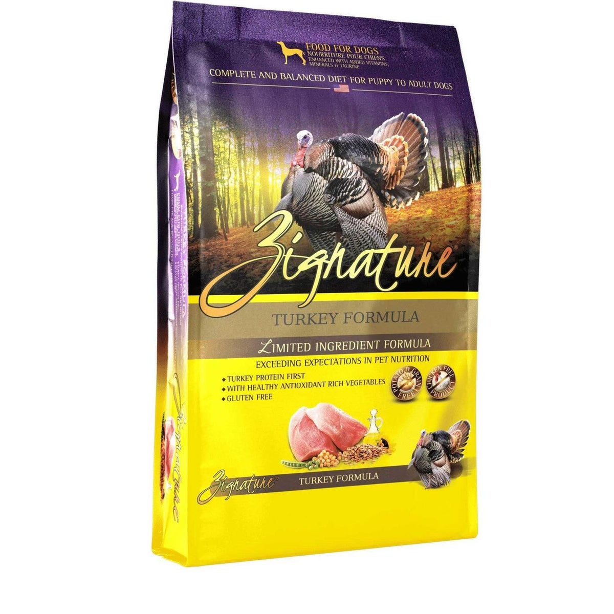 Limited Ingredient Venison Dry Dog Food W1064