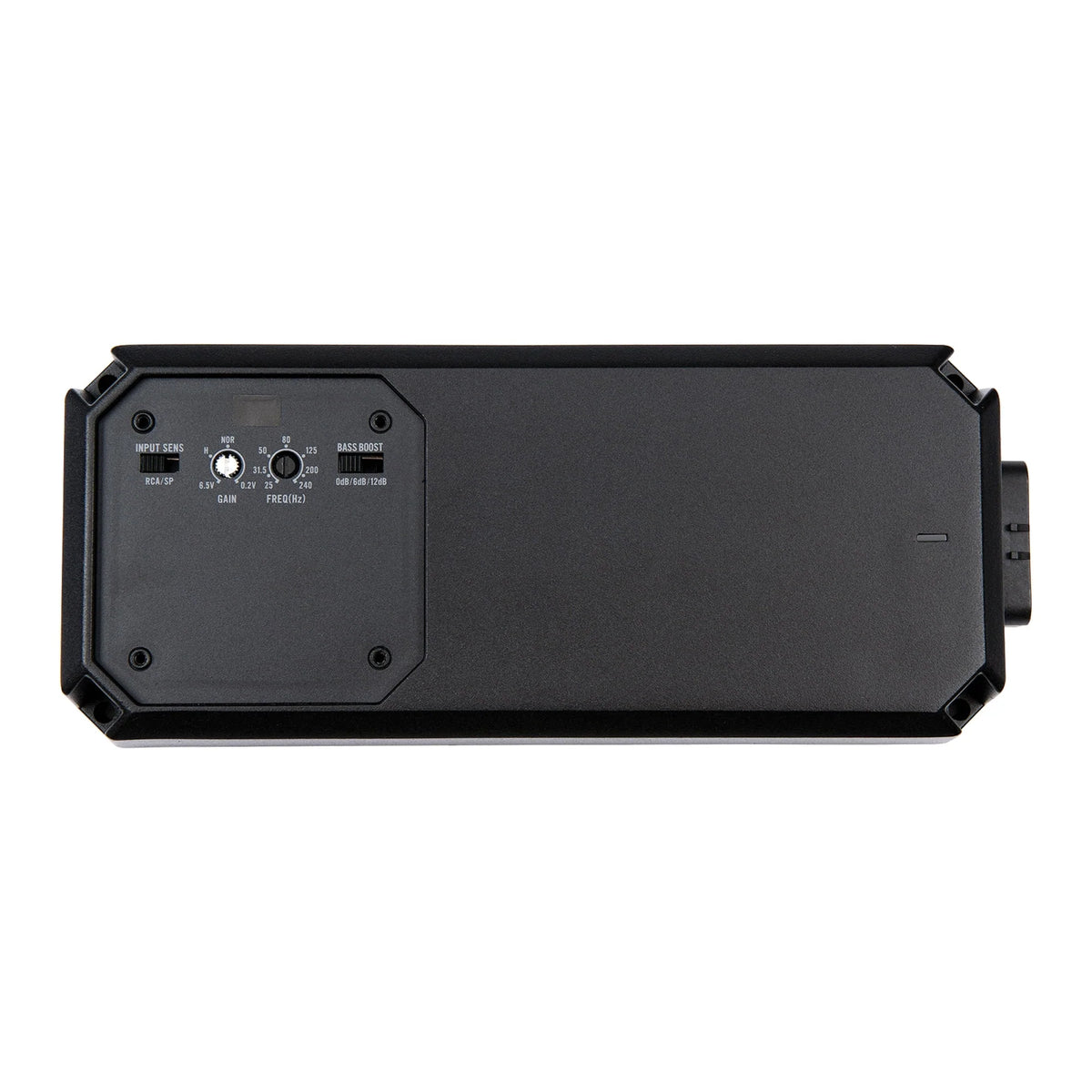 Black Compact Marine Amplifier Y2509