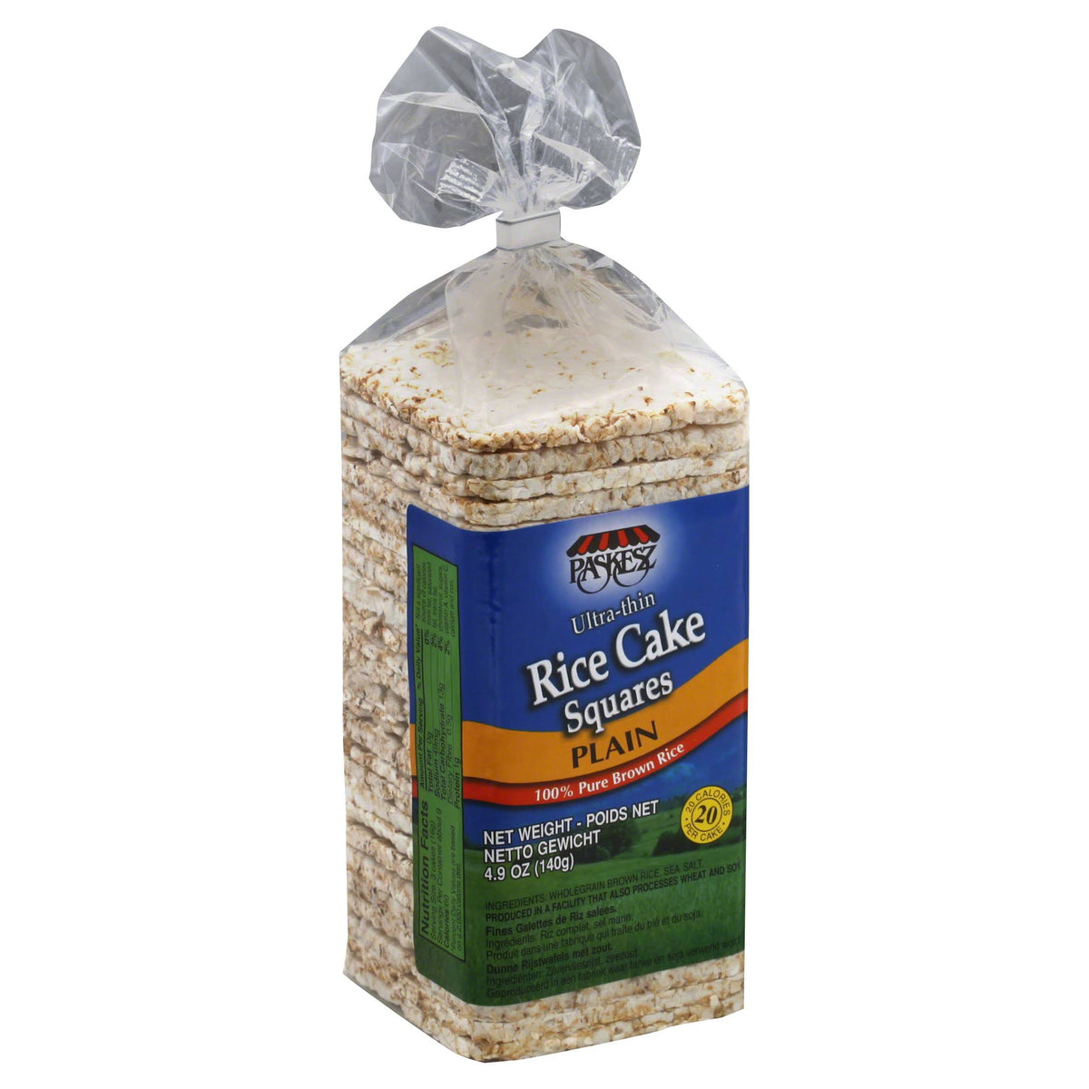 Rice Cake Squares 4.9 oz H702