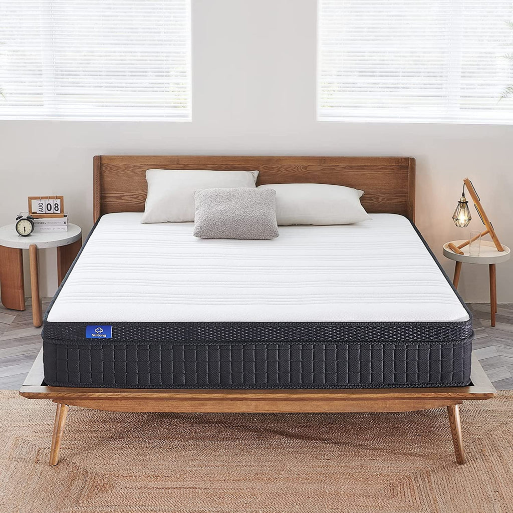 12 Inch King Spring and Memory Foam Hybrid Mattress V51548