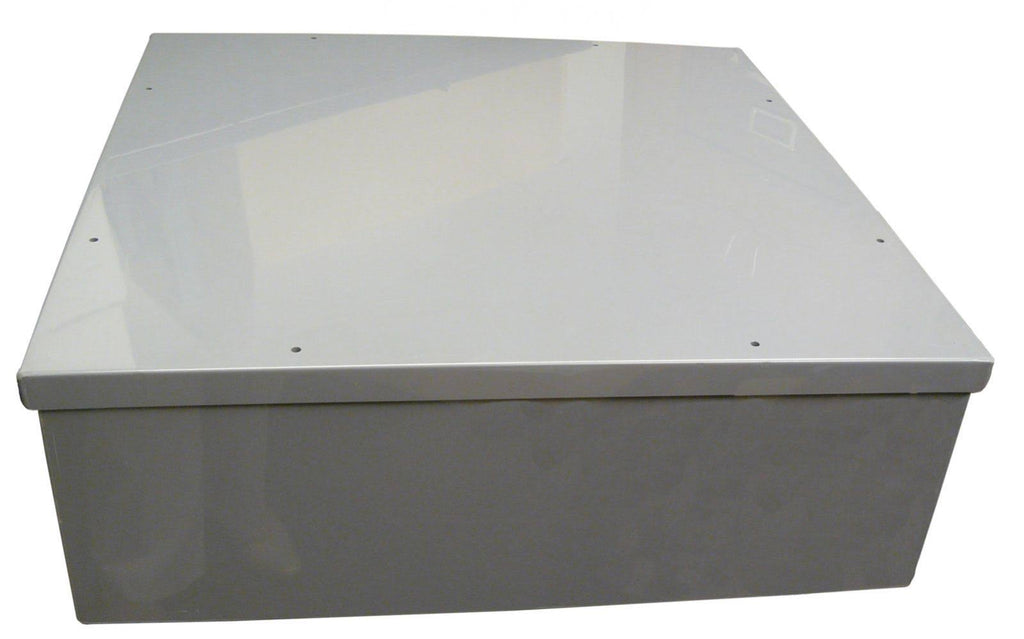Rigid PVC Junction Box, Gray, Surface Mount U938