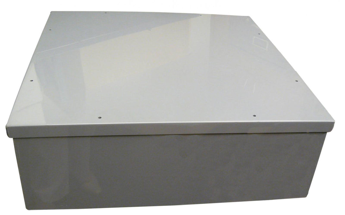 Rigid PVC Junction Box, Gray, Surface Mount U938