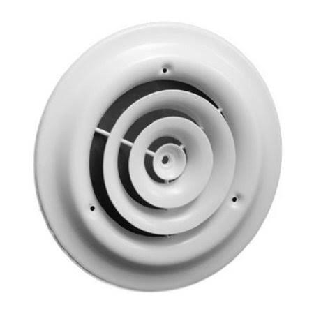 White Round Ceiling Diffuser Pack of 2 F29748