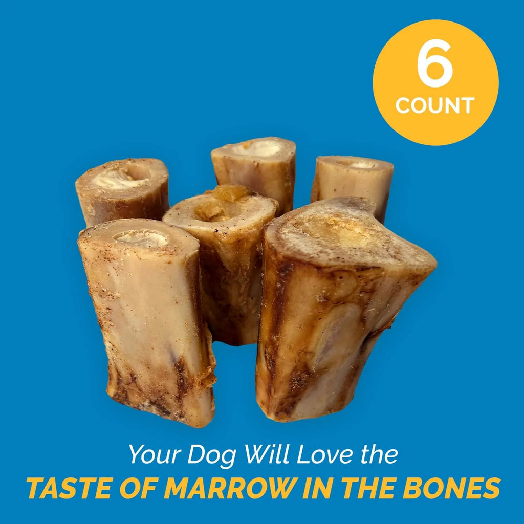 Beef Bone Chews for Dogs 3-4 inches 6 Count Z252572