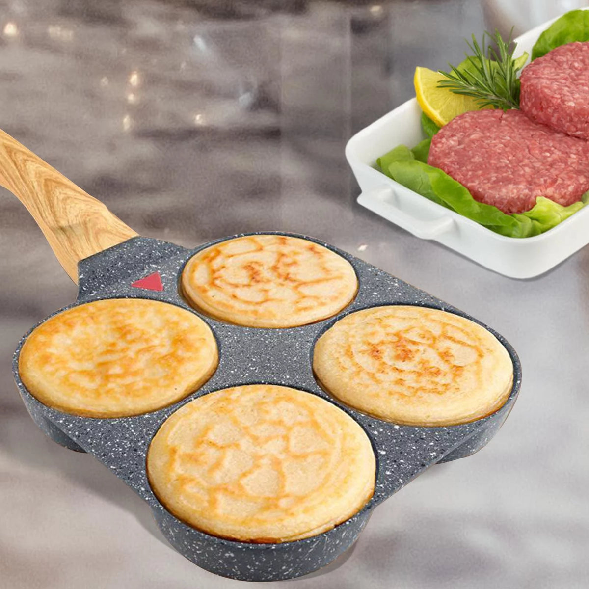Frying Steak Pancake Saucepan O48342