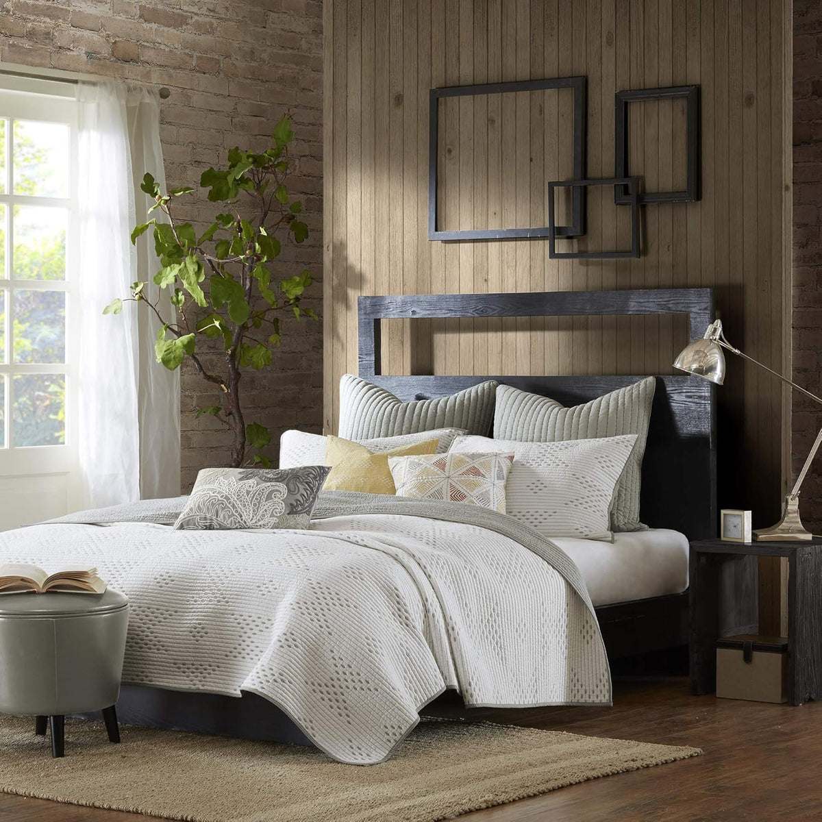 Navy 3 Piece King Coverlet Mini Set E58638