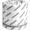 Recycled 2 Ply Bath Tissue White 550 Sheets per Roll Case of 80 Rolls X2819