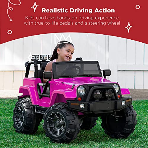 24V 2-Seater Electric Ride On Car Truck P4414