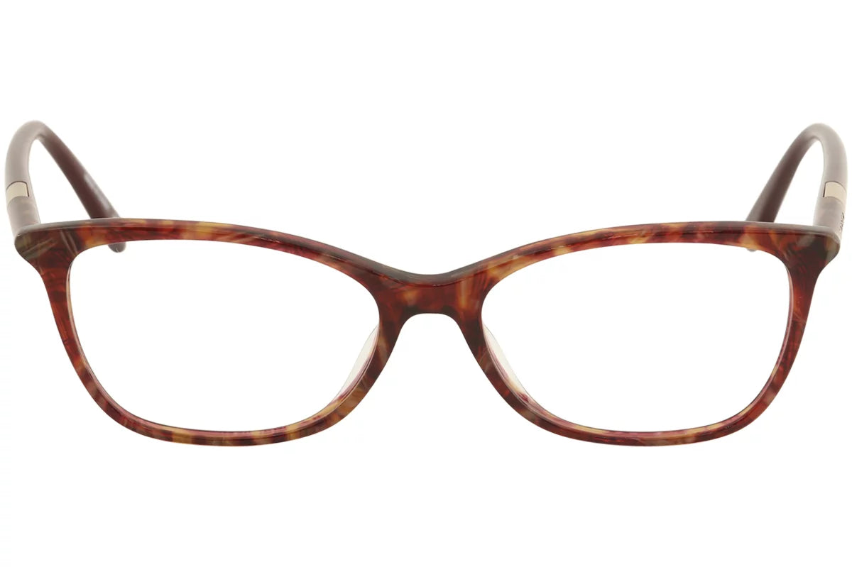 Women's Striped Red Optical Eyeglasses 54mm P32891