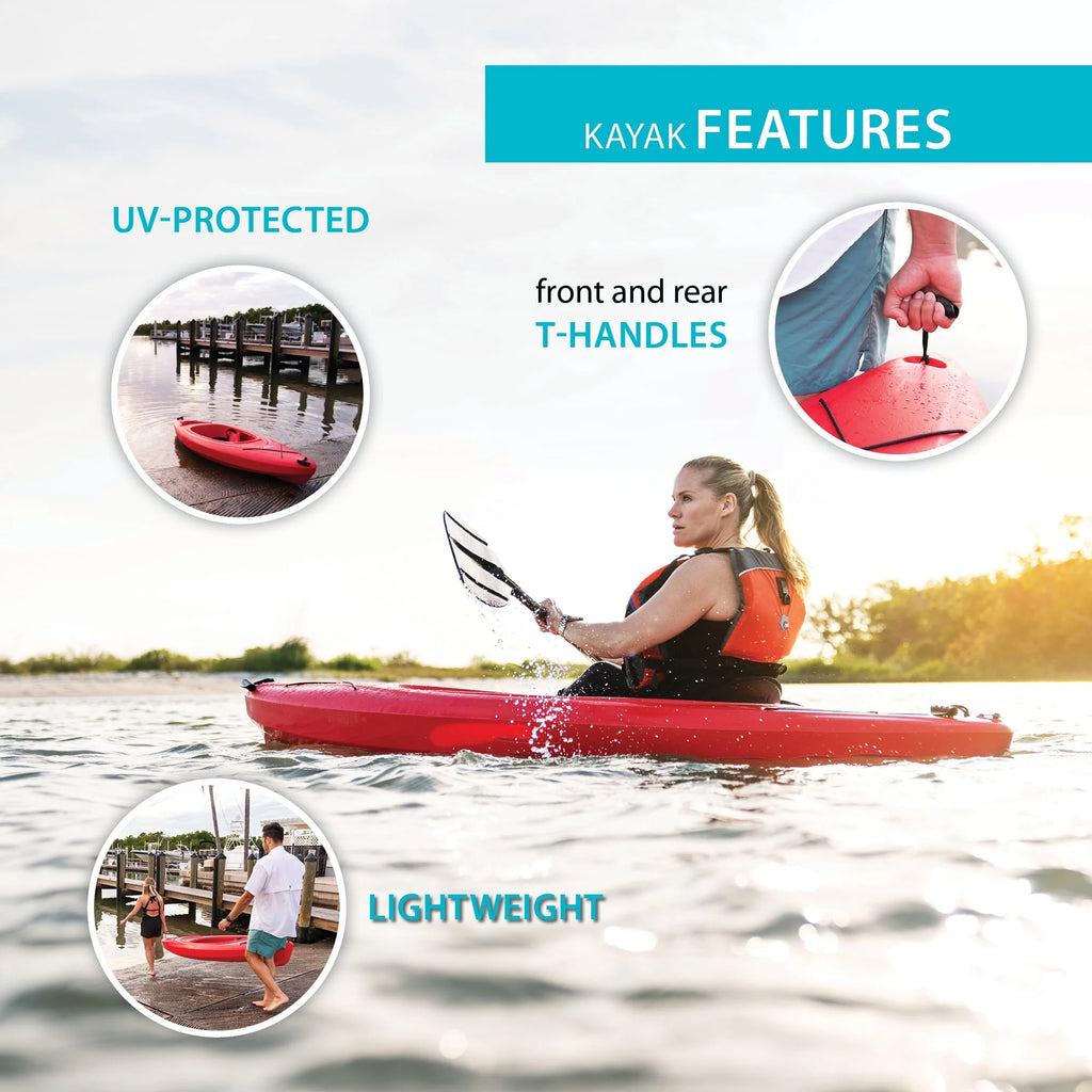 8 ft Sit-Inside Kayak T6013