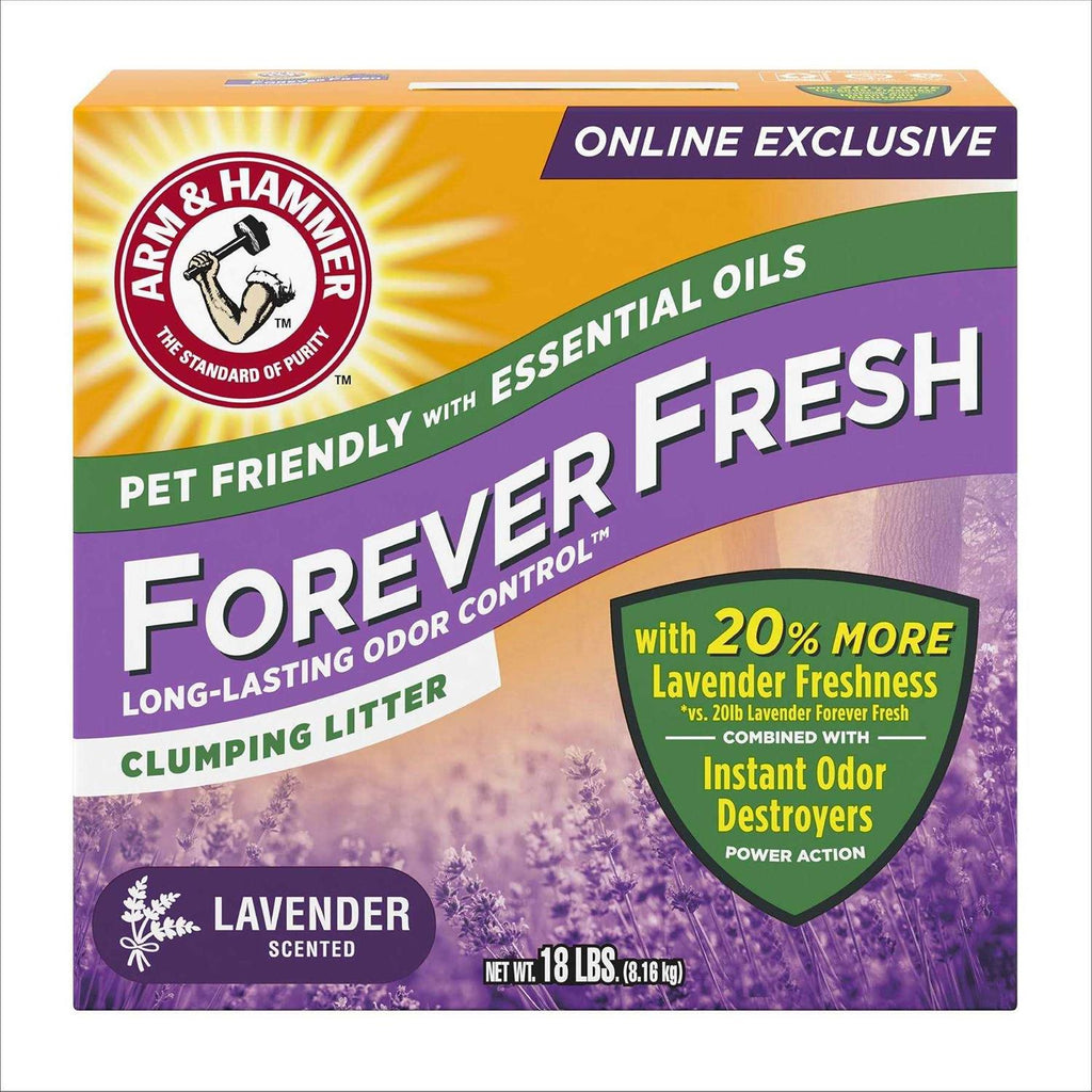 Lavender Clumping Cat Litter N317