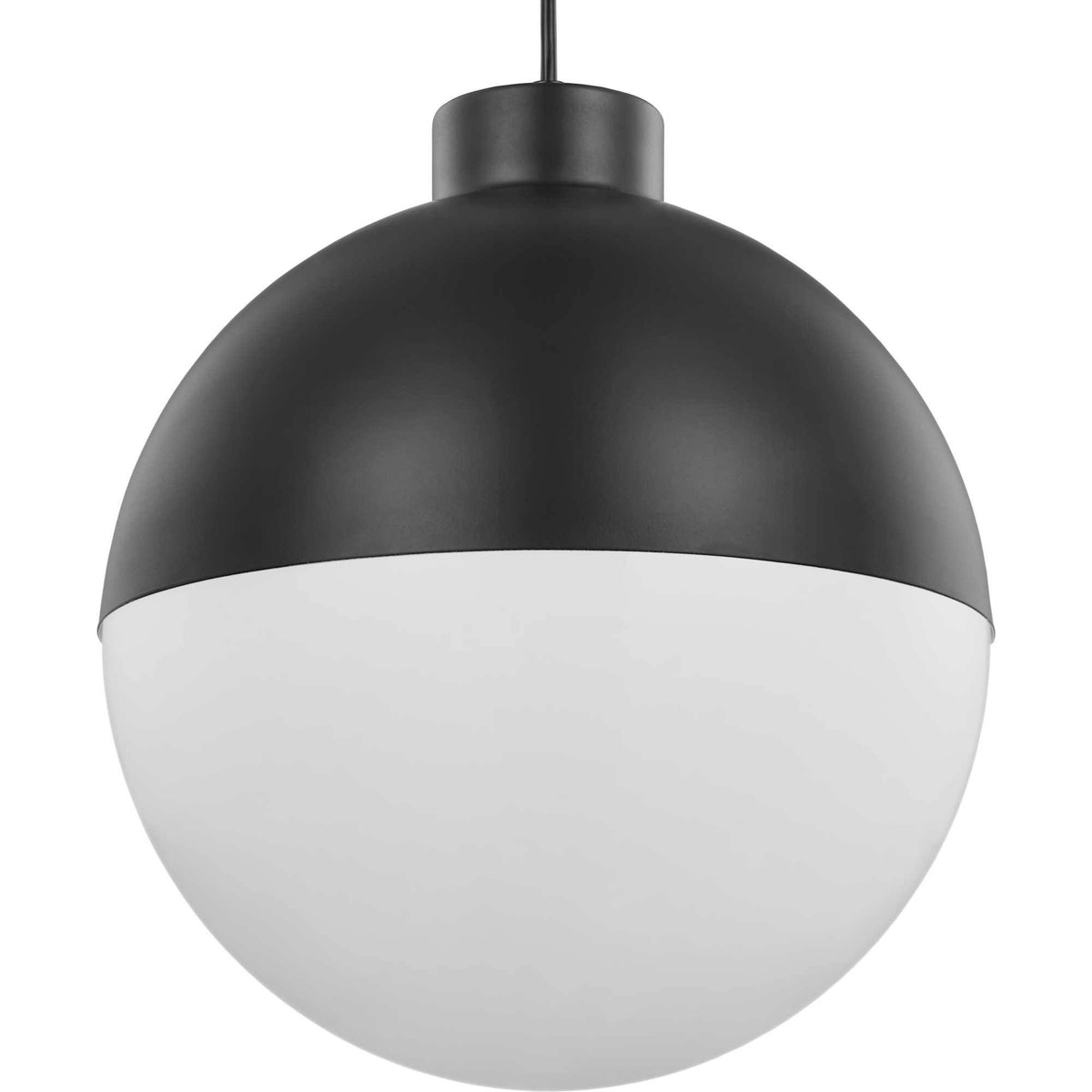 1-Light 17W LED Pendant - Black W479