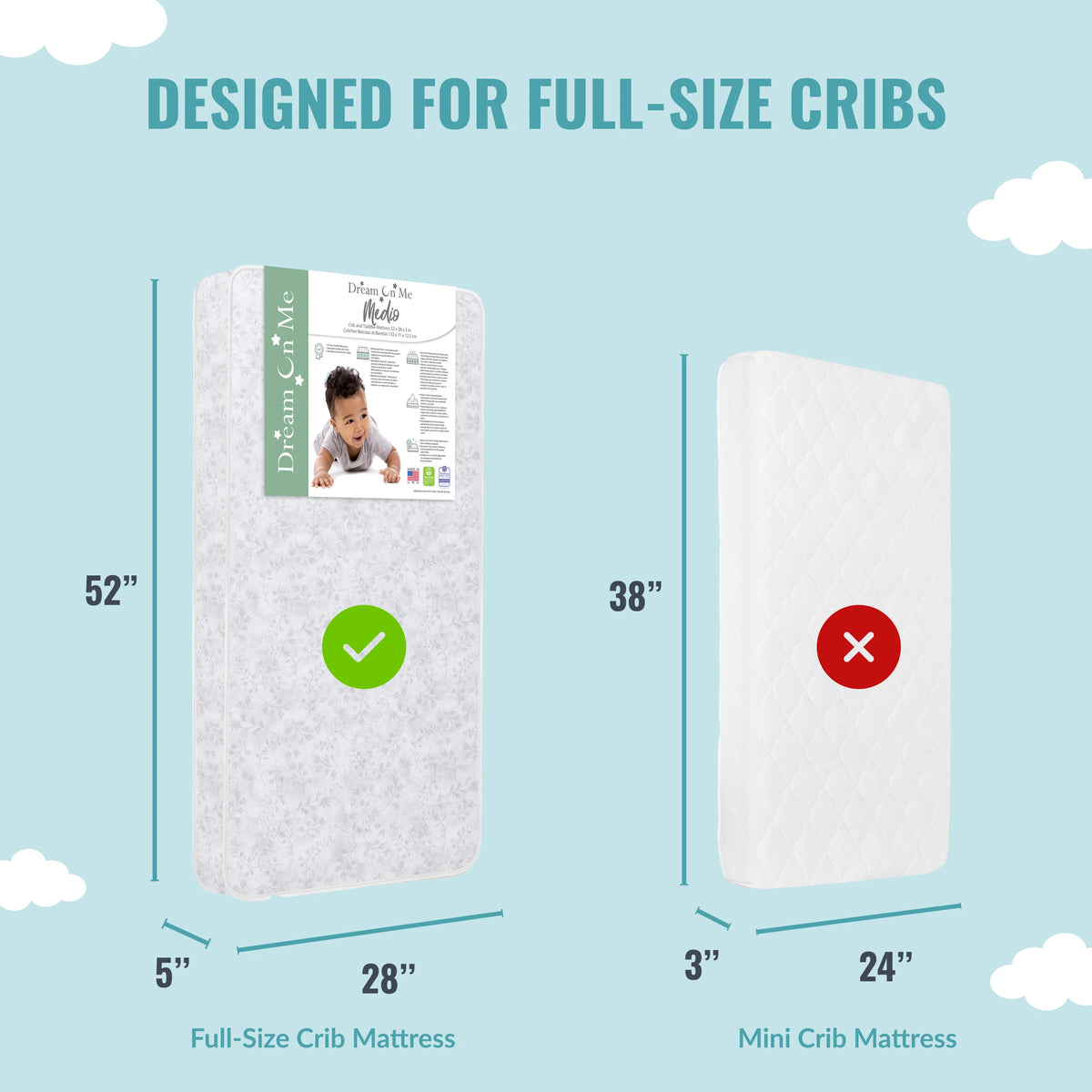Crib And Toddler Mattress X163888