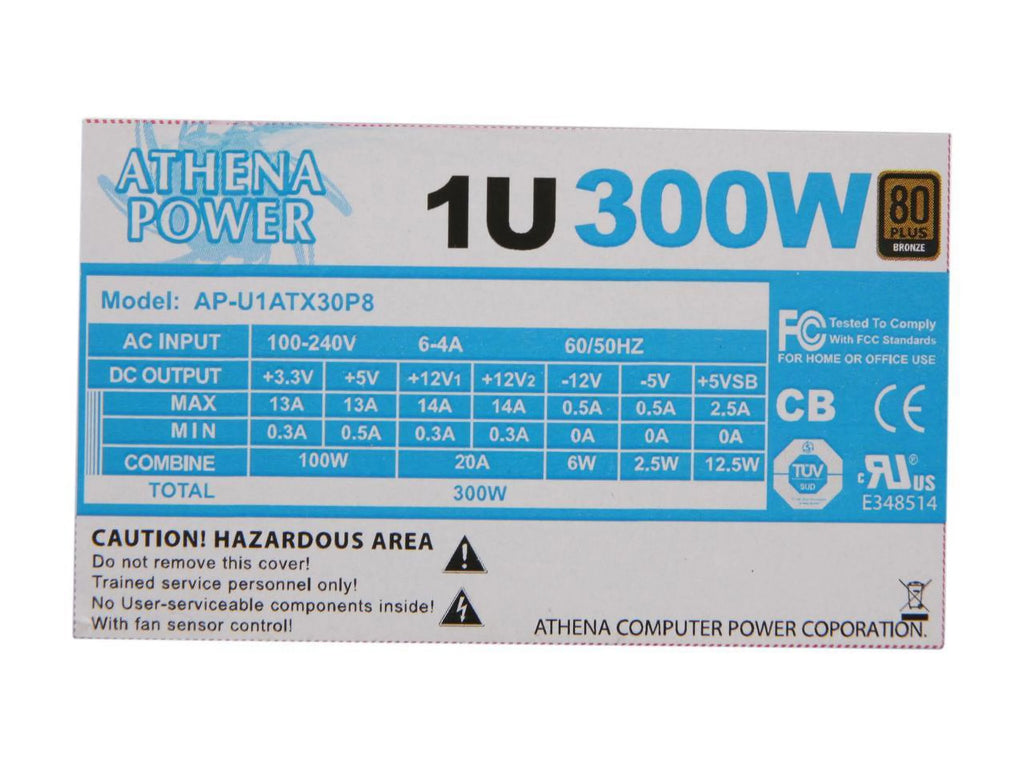 300W 1U Server Power Supply O7263